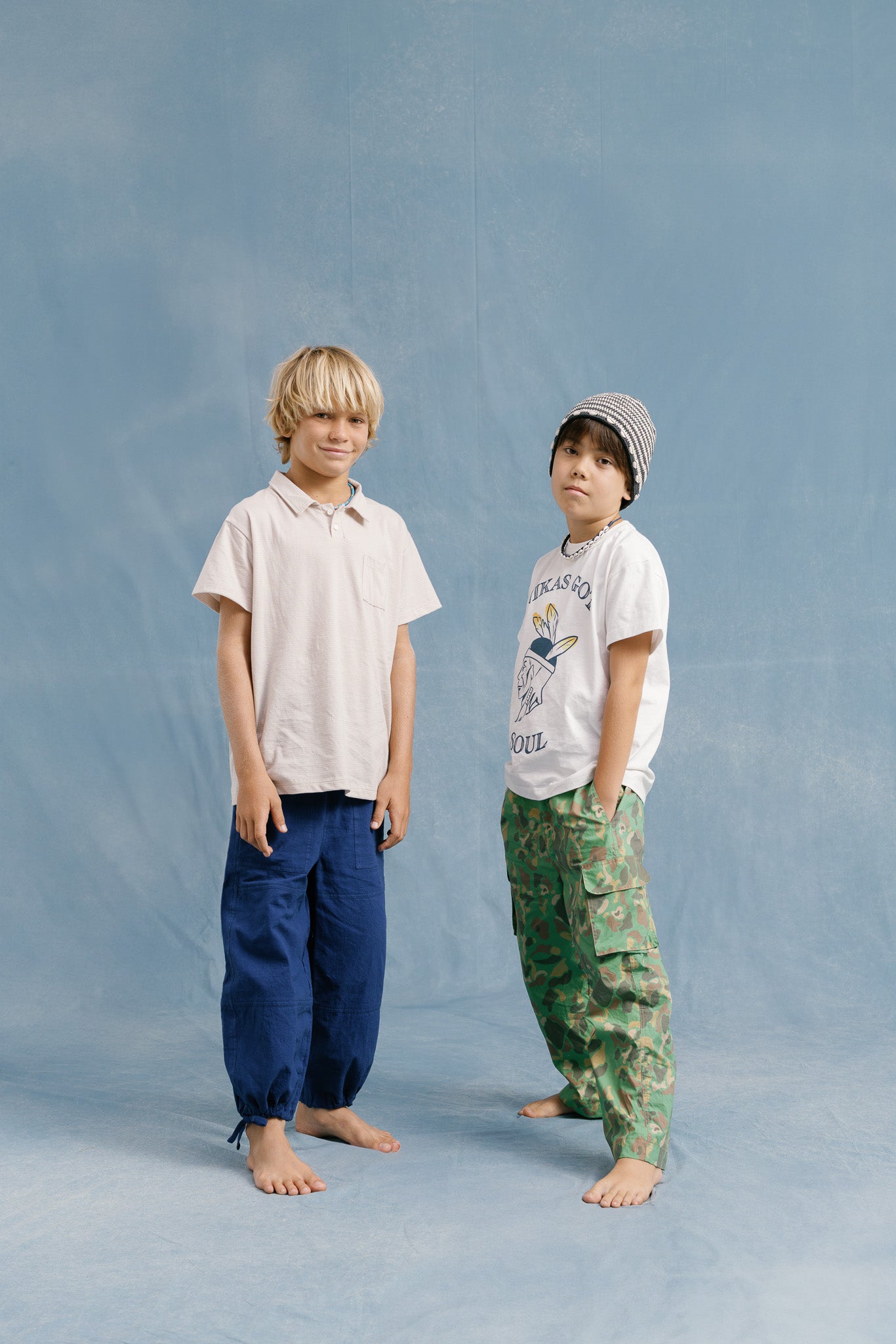CRAYON MIDI PANTS - BLUE - nikasgotsoul