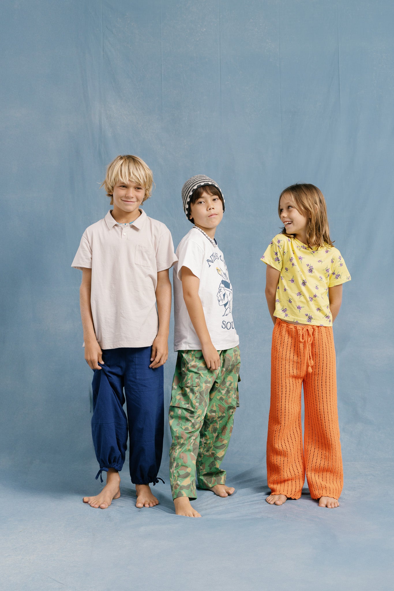 JUNE CROCHET LONG PANTS - ORANGE - nikasgotsoul