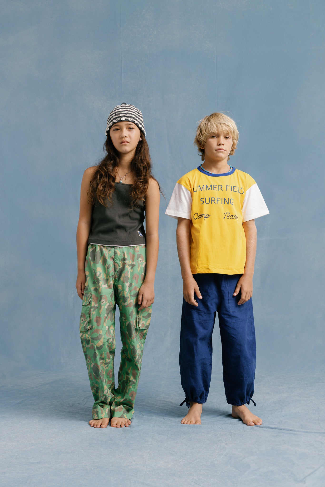 CAMO BAGGY PANTS - KHAKI GREEN - nikasgotsoul