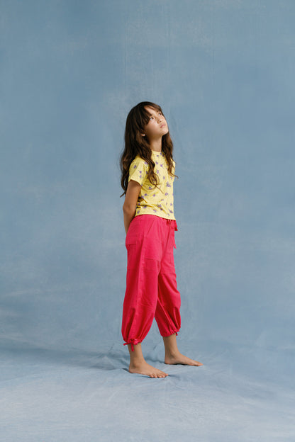 CRAYON MIDI PANTS - FUCHSIA - nikasgotsoul