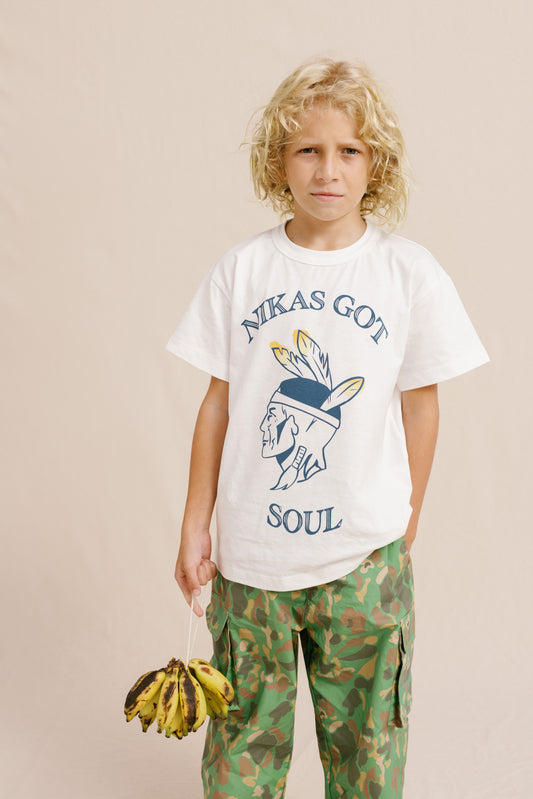 SOUL TRIBE T-SHIRT - WHITE - nikasgotsoul
