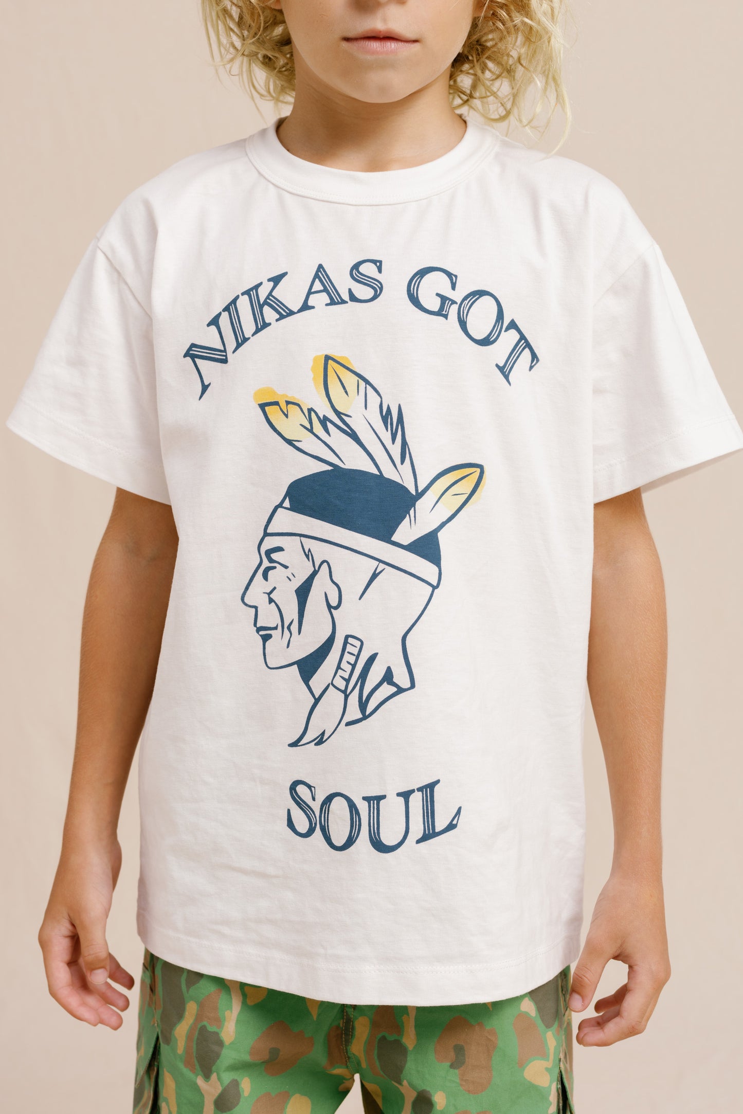 SOUL TRIBE T-SHIRT - WHITE - nikasgotsoul
