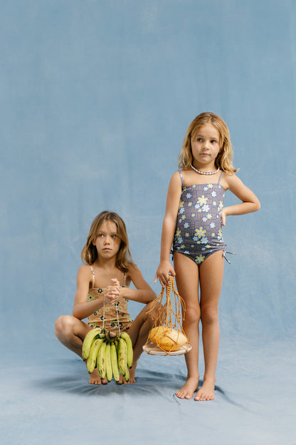 LUMI RETRO SWIMSUIT - NAVY - nikasgotsoul