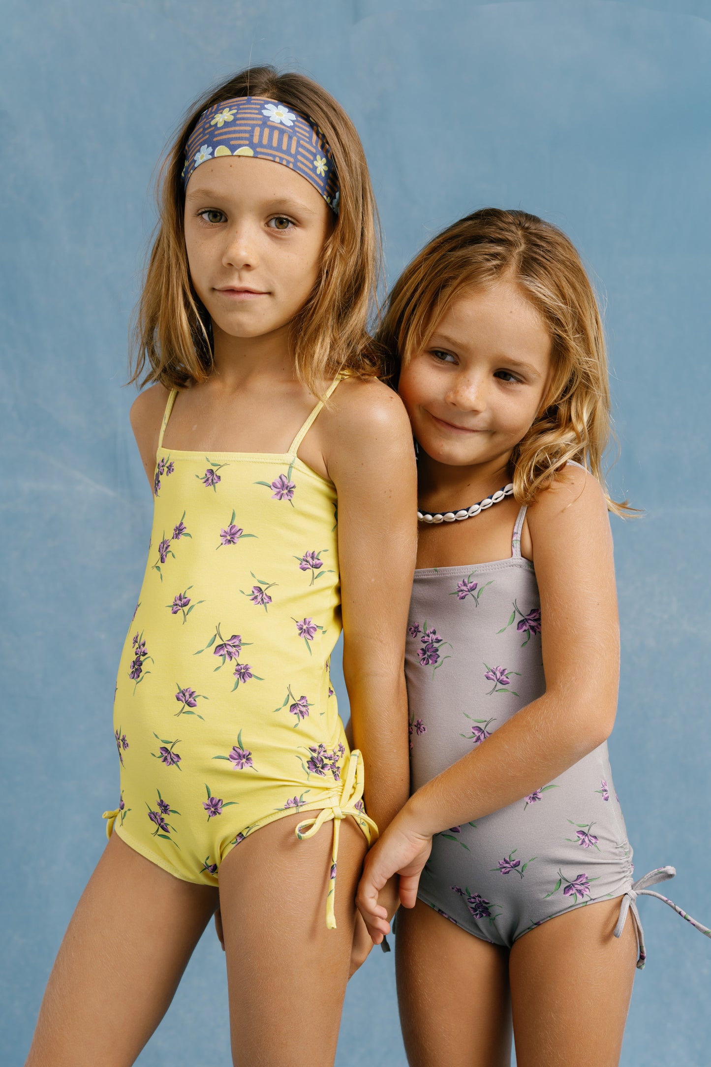 LUMI BLOOM SWIMSUIT - GREY - nikasgotsoul