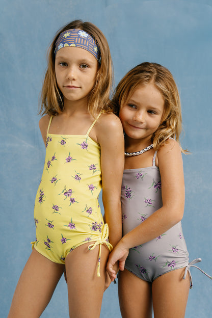 LUMI BLOOM SWIMSUIT - GREY - nikasgotsoul