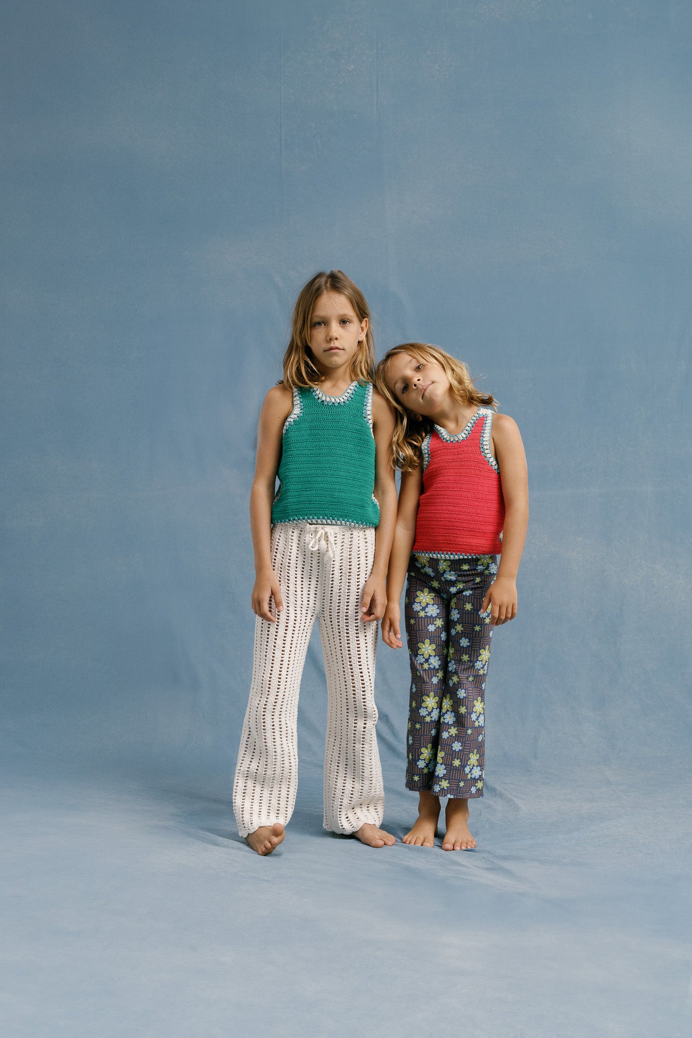 SUNNY RETRO FLARE PANTS - NAVY - nikasgotsoul