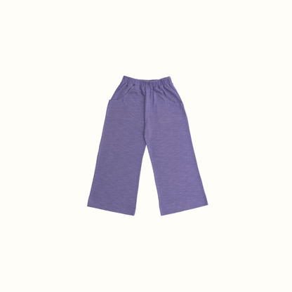 PICNIC SLUB COTTON PANTS PURPLE - nikasgotsoul