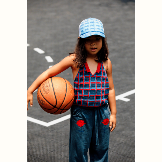 ROSE JOGGER PANTS - NAVY - nikasgotsoul