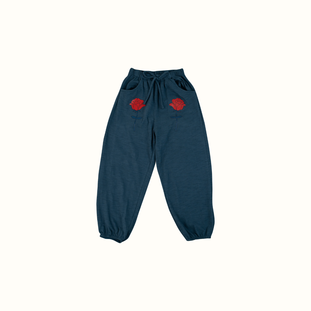 ROSE JOGGER PANTS - NAVY - nikasgotsoul