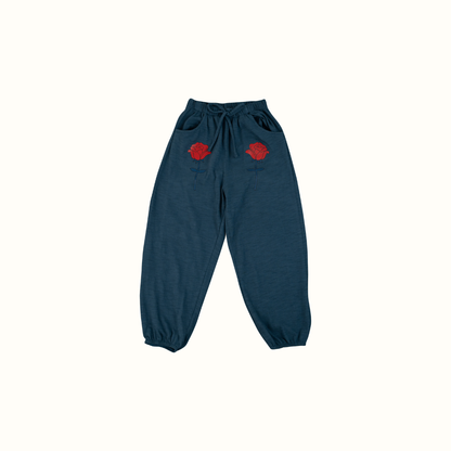 ROSE JOGGER PANTS - NAVY - nikasgotsoul