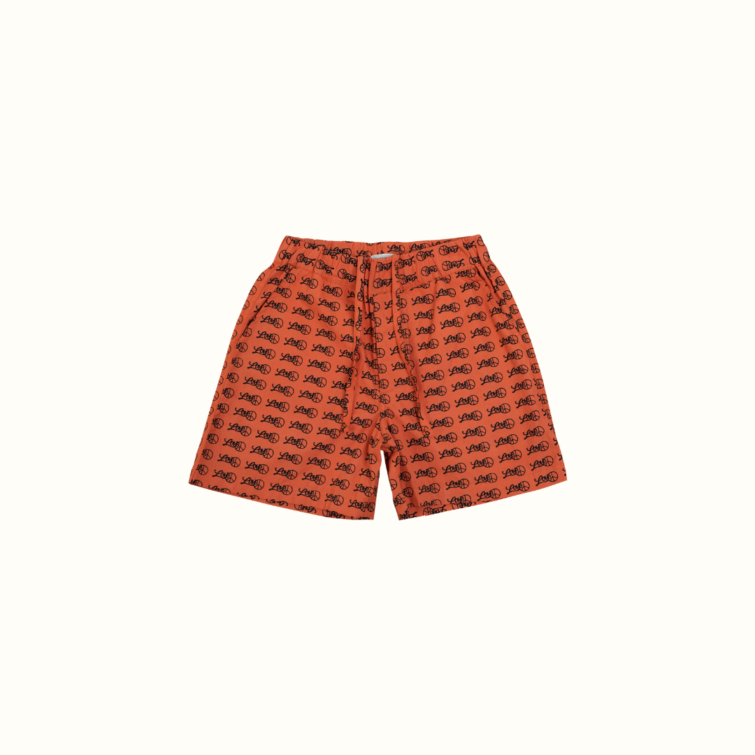 SEASHORE LOVE SHORTS - TERRACOTTA - nikasgotsoul