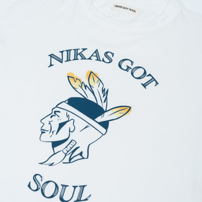 SOUL TRIBE T-SHIRT - WHITE - nikasgotsoul