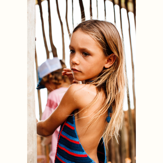 SUMMER BEACH CROCHET TOP HANDMADE - nikasgotsoul