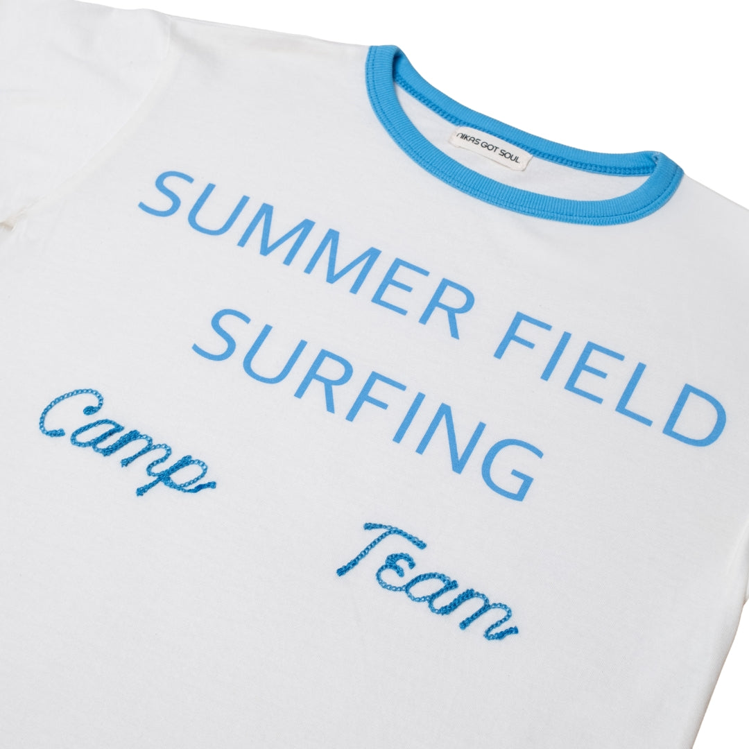 SUMMER FIELD T-SHIRT - WHITE - nikasgotsoul