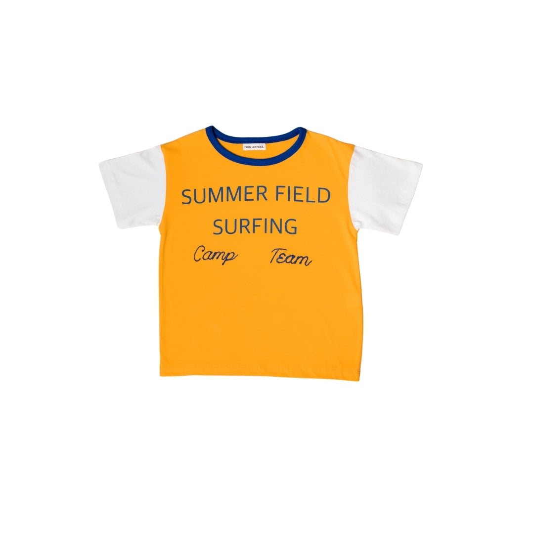 SUMMER FIELD T-SHIRT - YELLOW - nikasgotsoul
