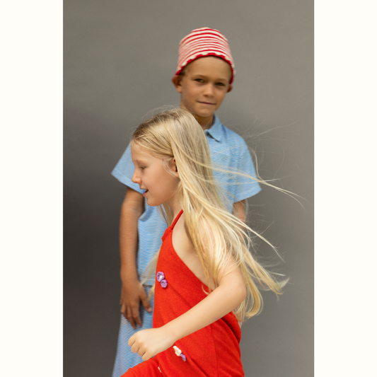 SUMMER PARTY TERRY FLOWER DRESS RED - nikasgotsoul
