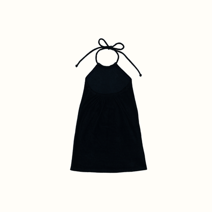 SUMMER PARTY TERRY FLOWER DRESS NAVY - nikasgotsoul