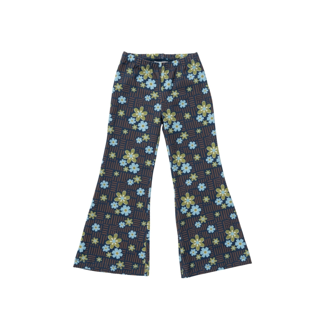 SUNNY RETRO FLARE PANTS - NAVY - nikasgotsoul