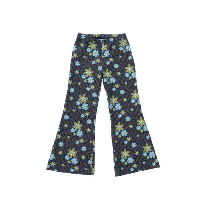 SUNNY RETRO FLARE PANTS - NAVY - nikasgotsoul