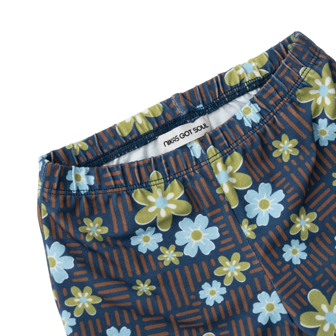 SUNNY RETRO FLARE PANTS - NAVY - nikasgotsoul